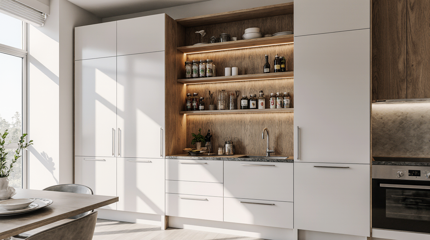 Modular Kitchen Pantry Cabinet