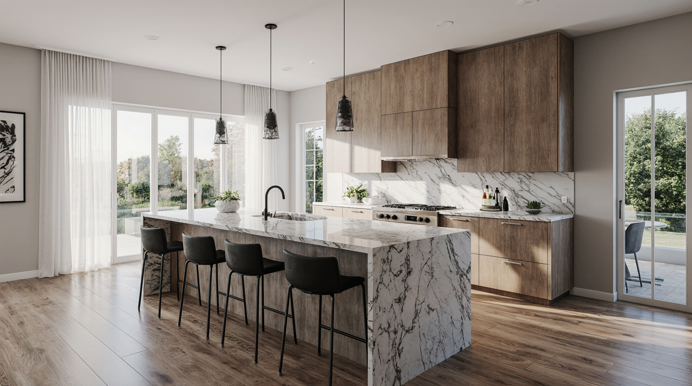 New Kitchen Countertops
