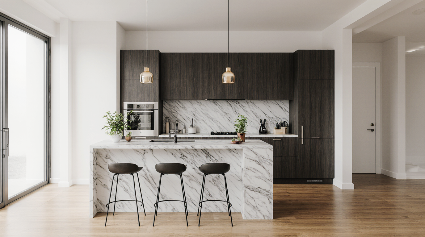 Straight Kitchen Design