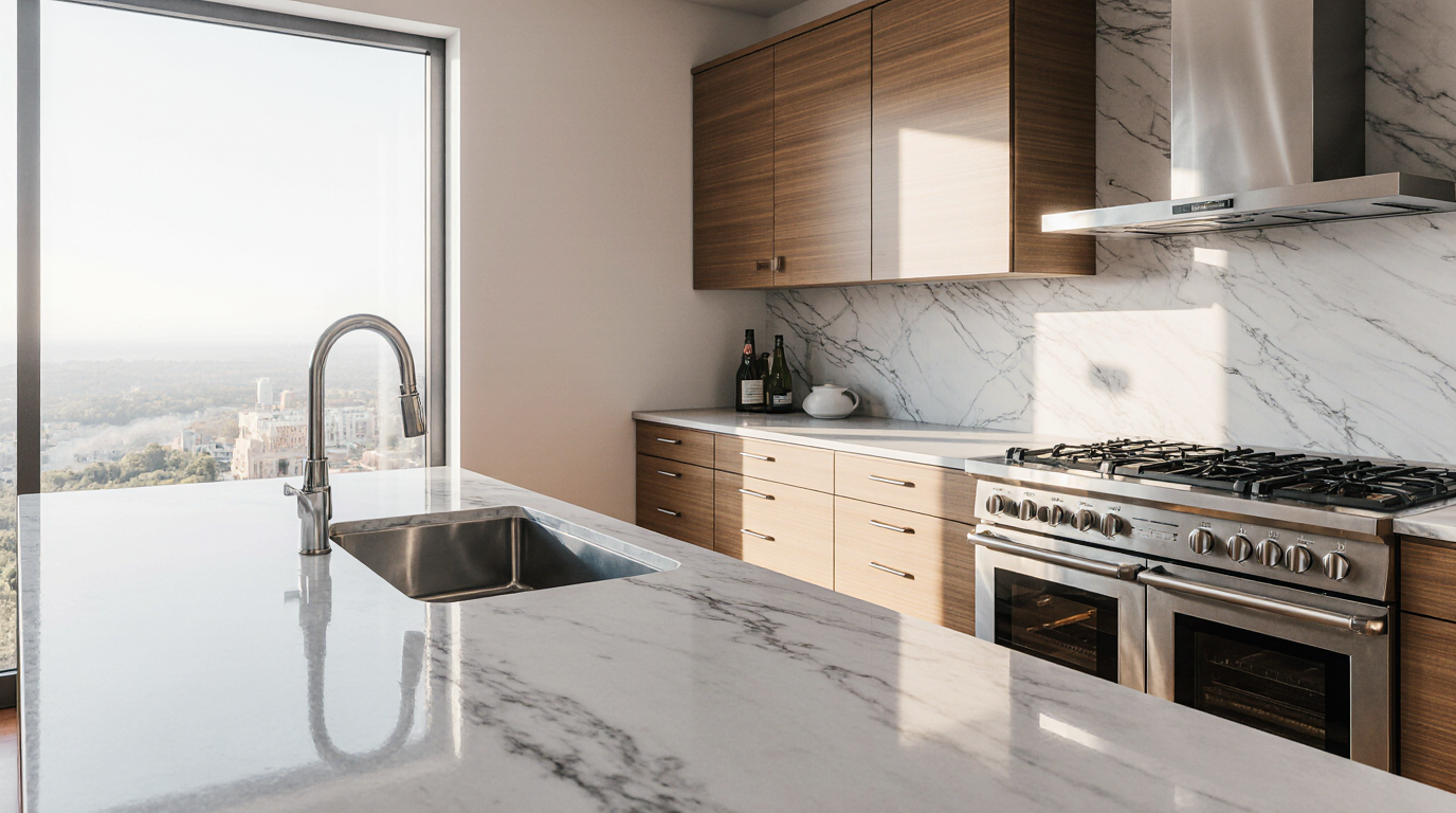 White Counter Top