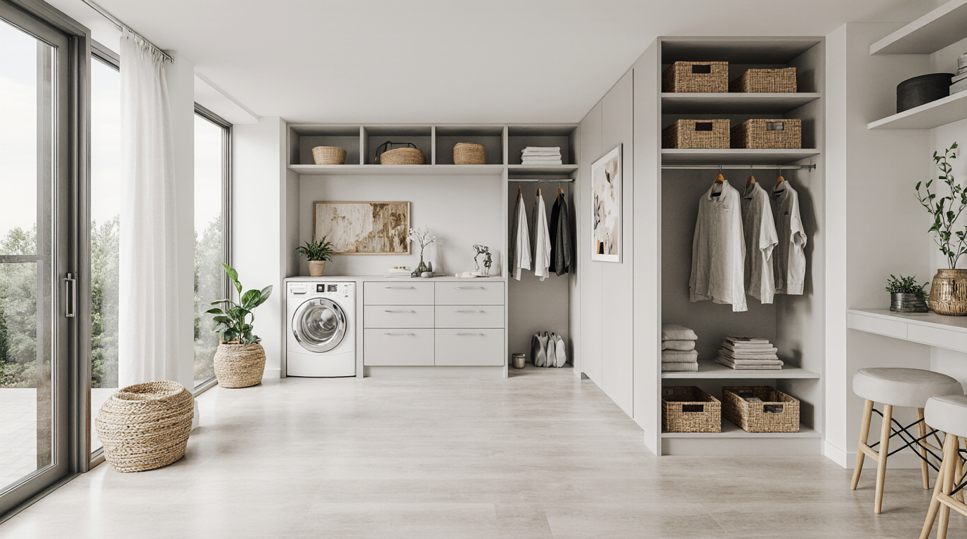 Custom Closets Laundry Room