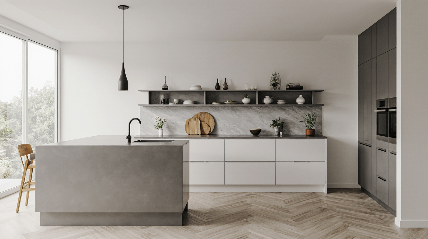 Frameless Shaker Cabinets