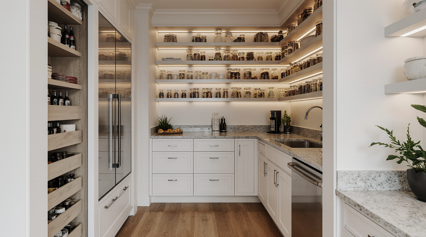 Kitchen Pantry Layout Ideas