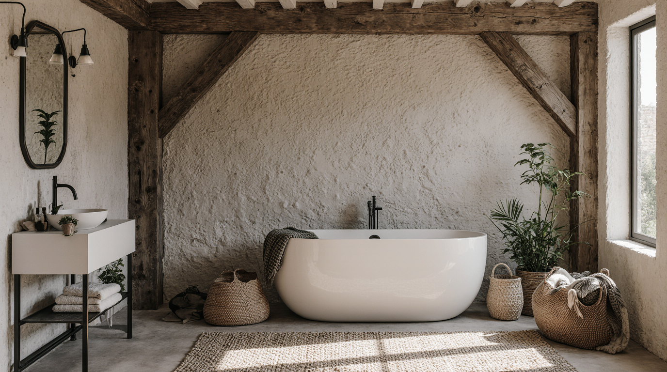 Rustic Bathroom Decor