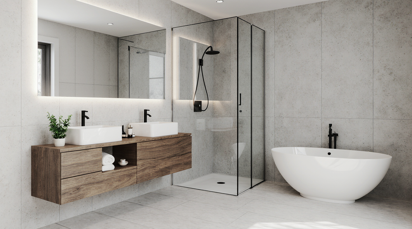 Modern Bathroom Remodel
