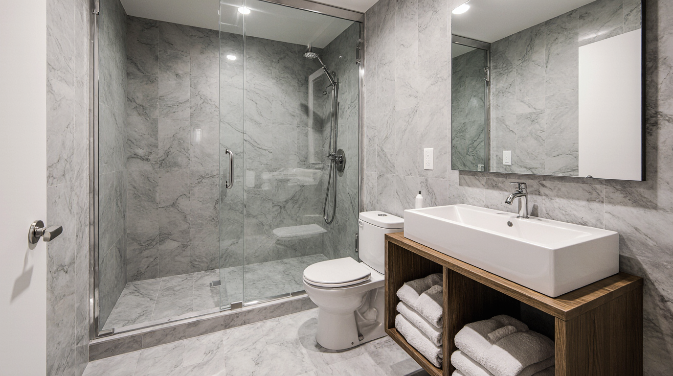 Modern Bathroom Wallpaper