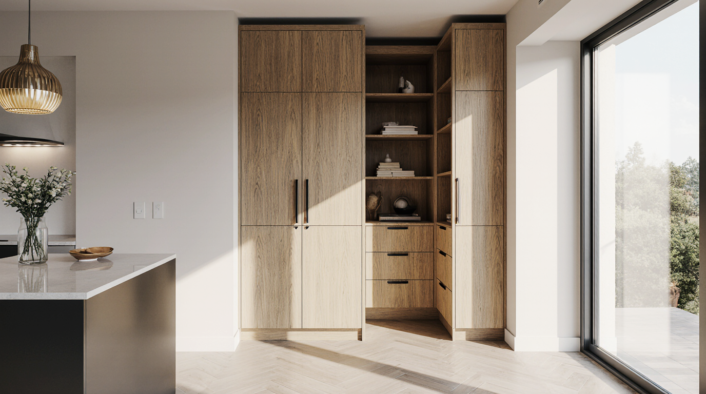 In my years crafting high-end cabinetry in Sarasota County, I've seen the same structural failure repeatedly in corner pantries: delaminati…