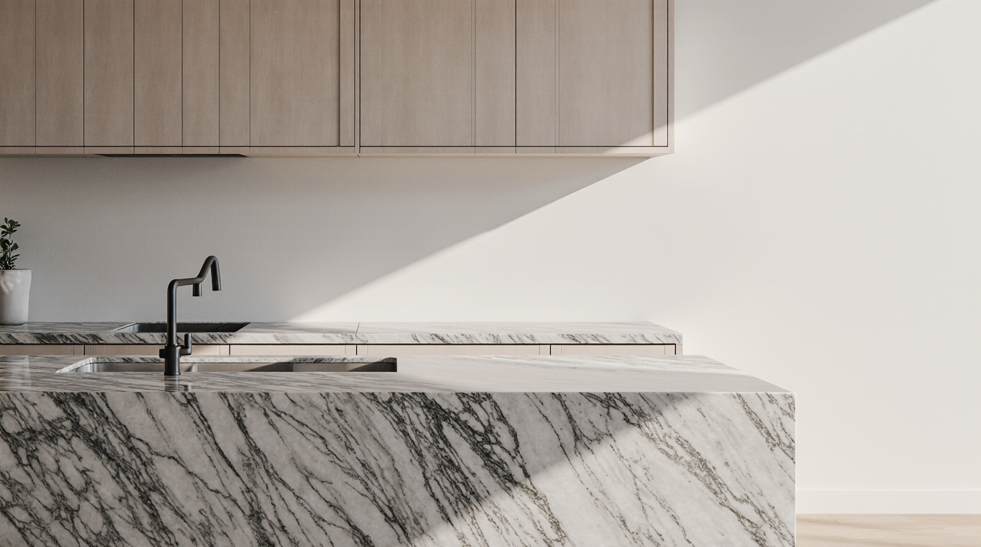 Grey Marble Countertops