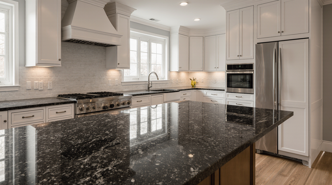 Dark Granite Countertops
