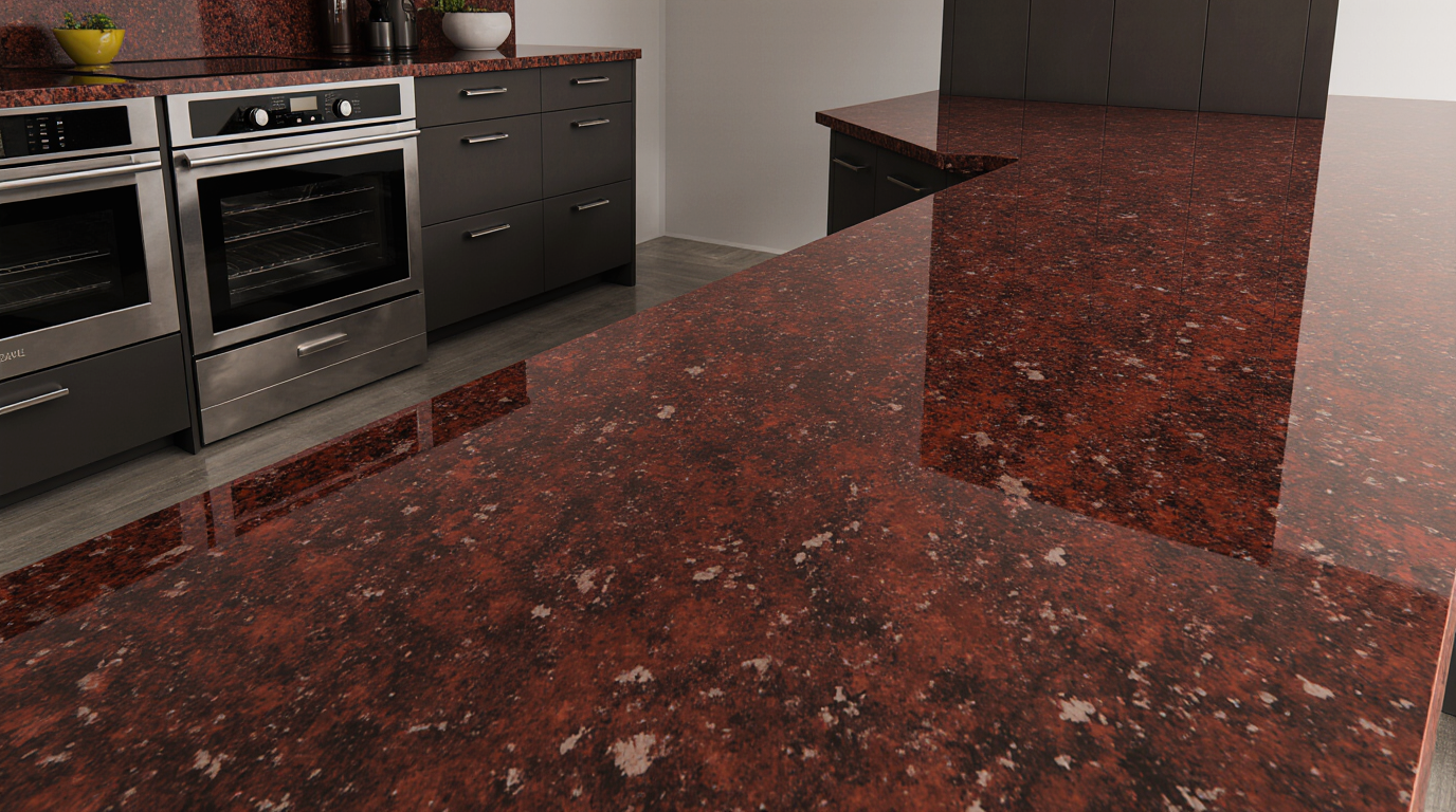 Red Granite Countertops