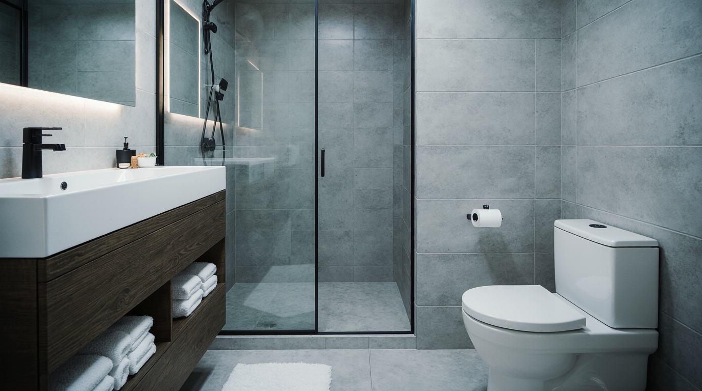 Semi Custom Bathroom Cabinets
