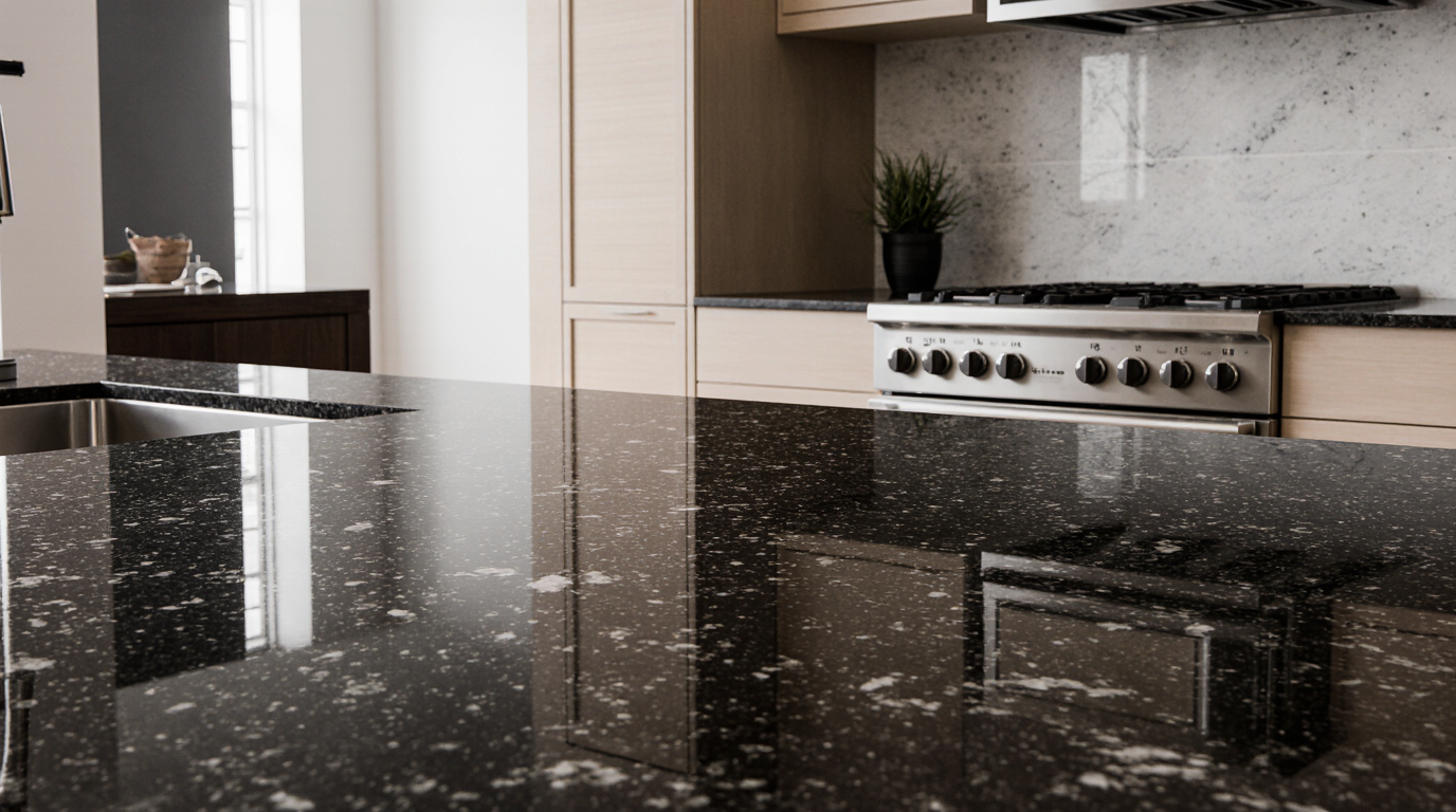 Black Granite Countertops