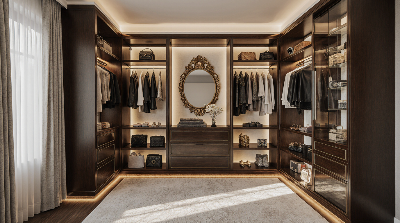 Luxury Walk In Closet Ideas