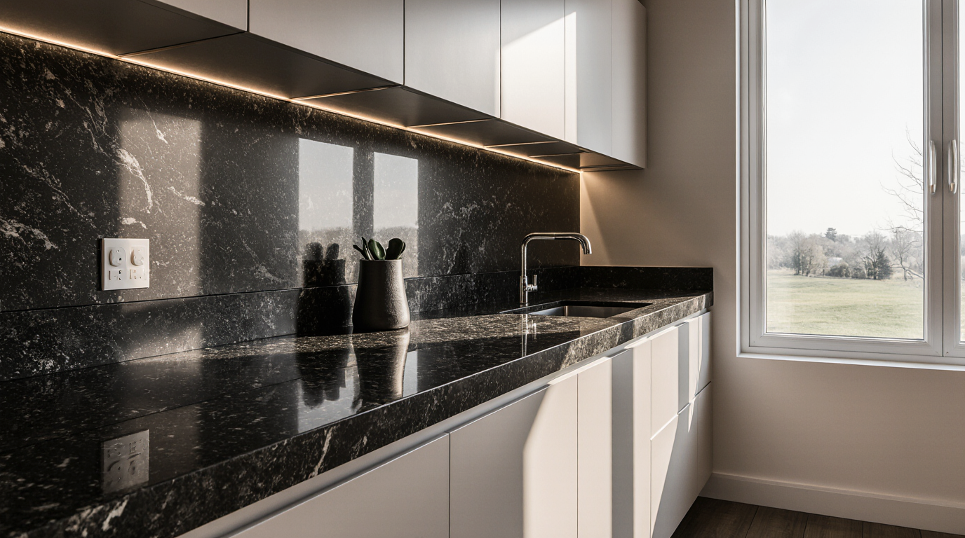 Black Quartz Countertops