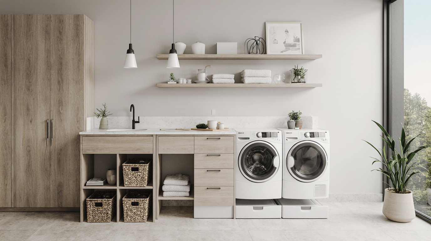 Working on high-end homes in Sarasota County, I’ve seen the same critical failure in laundry rooms time and again: custom closets that look…