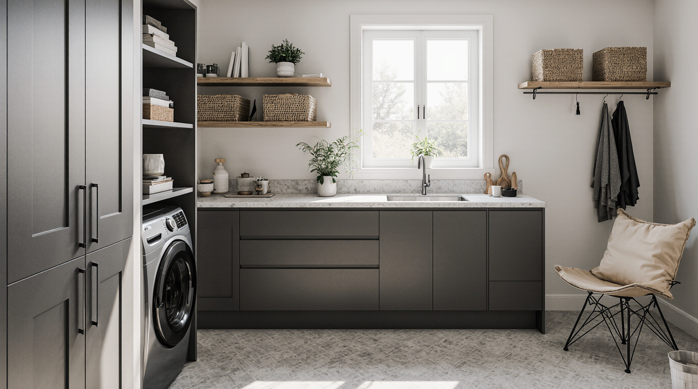 Laundry Closet Layout