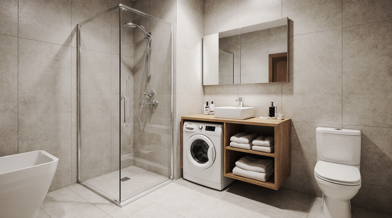 Bathroom Laundry Room Design