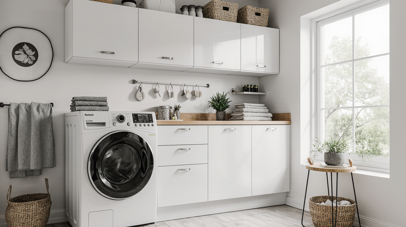Small Laundry Room Makeover Ideas