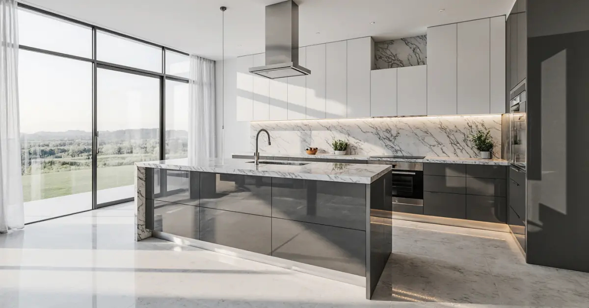 That brilliant, mirror-like finish on a modern kitchen looks stunning in a showroom, but many homeowners don't realize that the intense Flo…