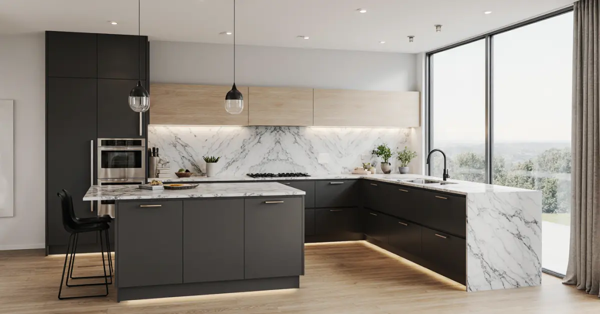 Executing a two-tone modern kitchen design requires more than just choosing two colors; it demands a deep understanding of how different ma…